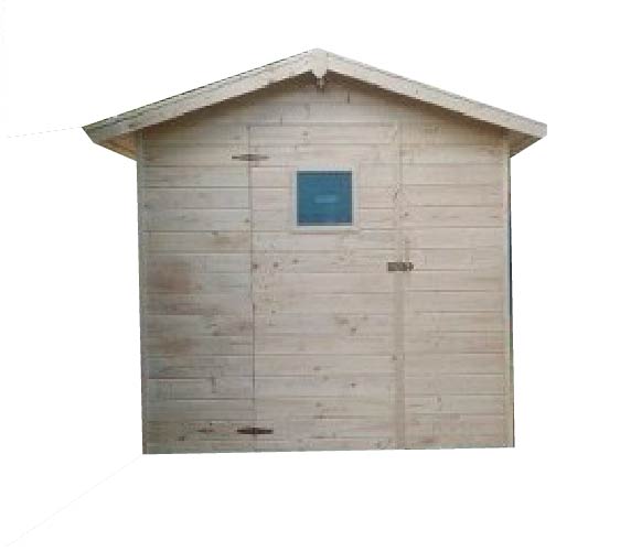 Kerti faház 2,3x2,3m, ablakos, MARBELLA