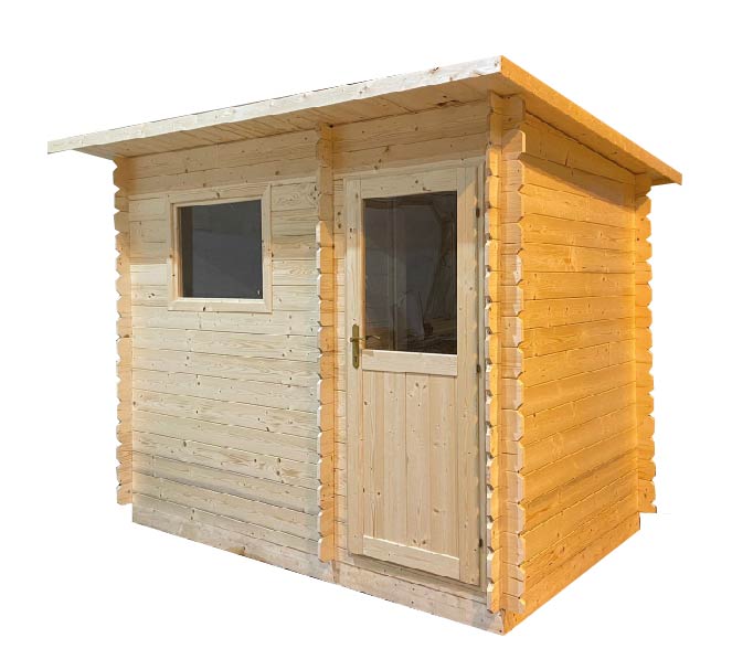 Fa kerti szauna ZAFRA 2x3m 