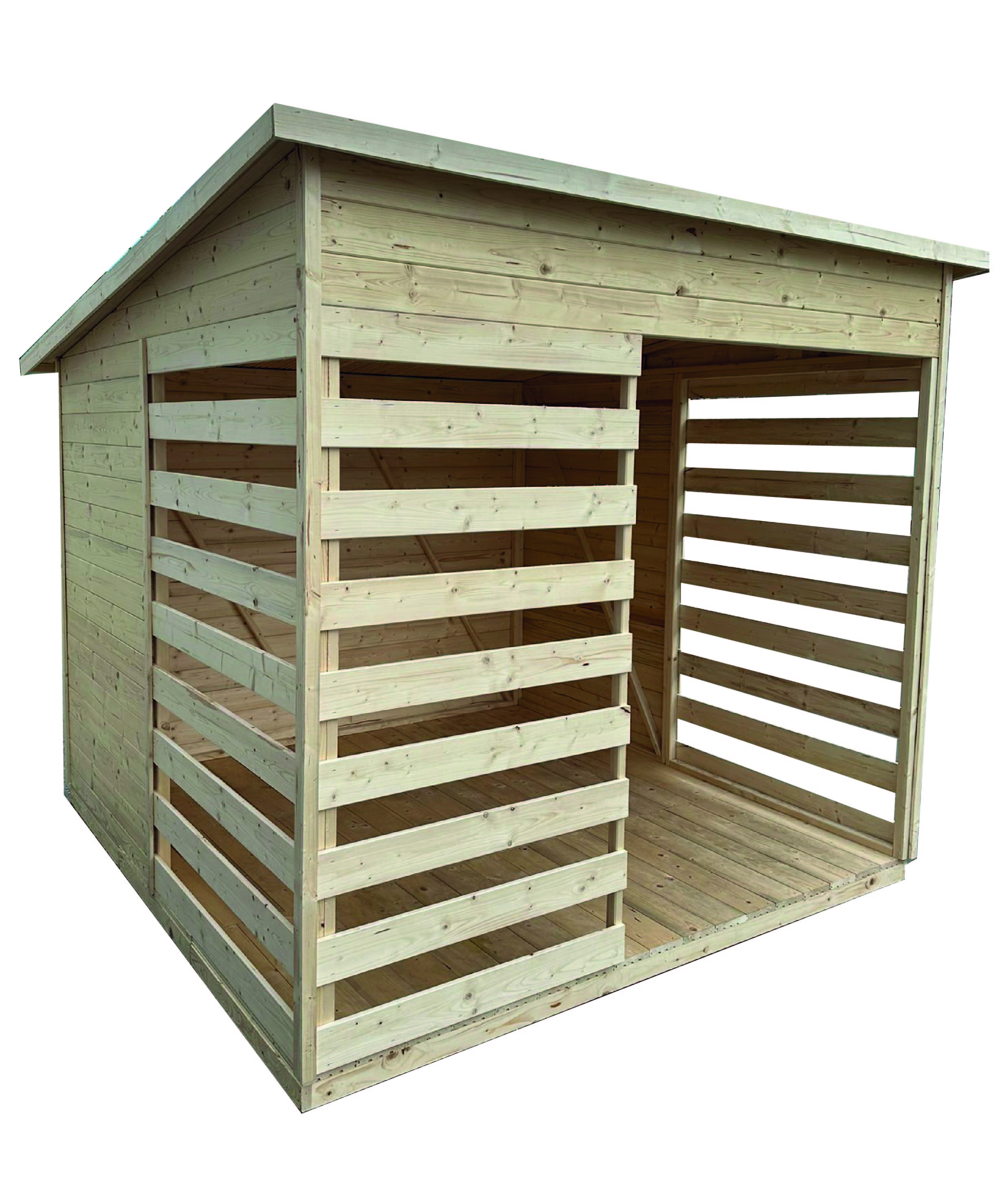Nyitott kertes ház / pergola VAO I, 3,3x3,3 m